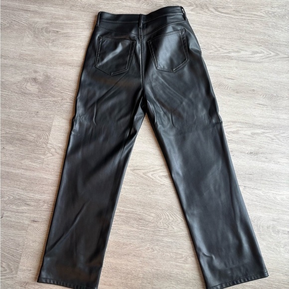 EUC LOFT Petite Five Pocket Pant in Faux Leather - Picture 4 of 7
